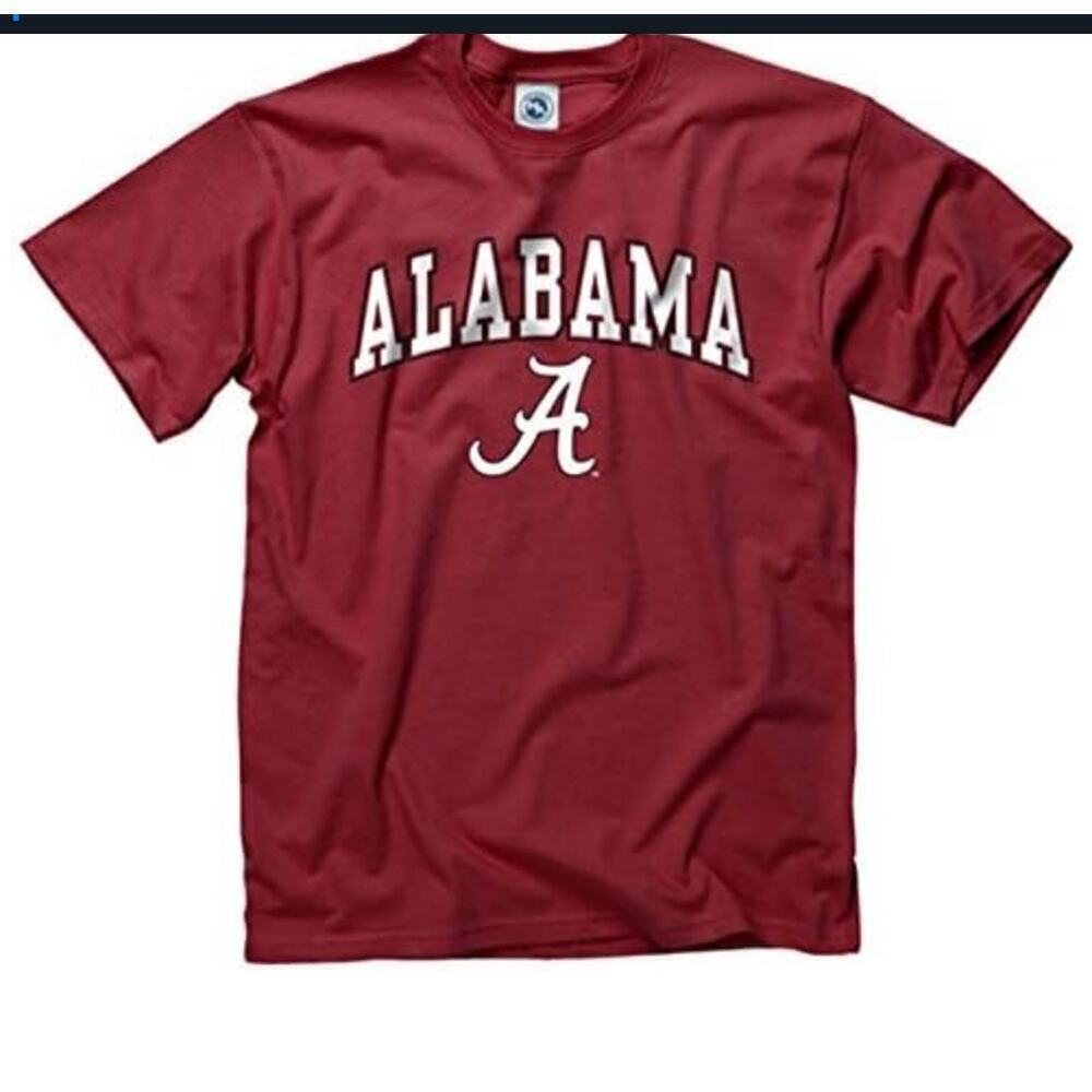 NIB Campus Colors Alabama Crimson Tide NCAA Adult Gameday Cotton T-shirt, XXL